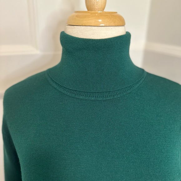 New Emerald Green Vince Camuto Jersey Dress - Picture 2 of 11